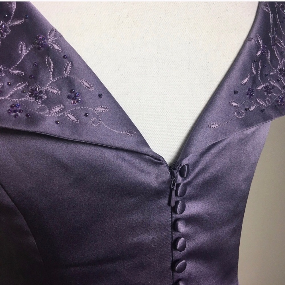 DAVIDS BRIDAL DRESS WEDDING/PROM SIZE 6 - Picture 6 of 8